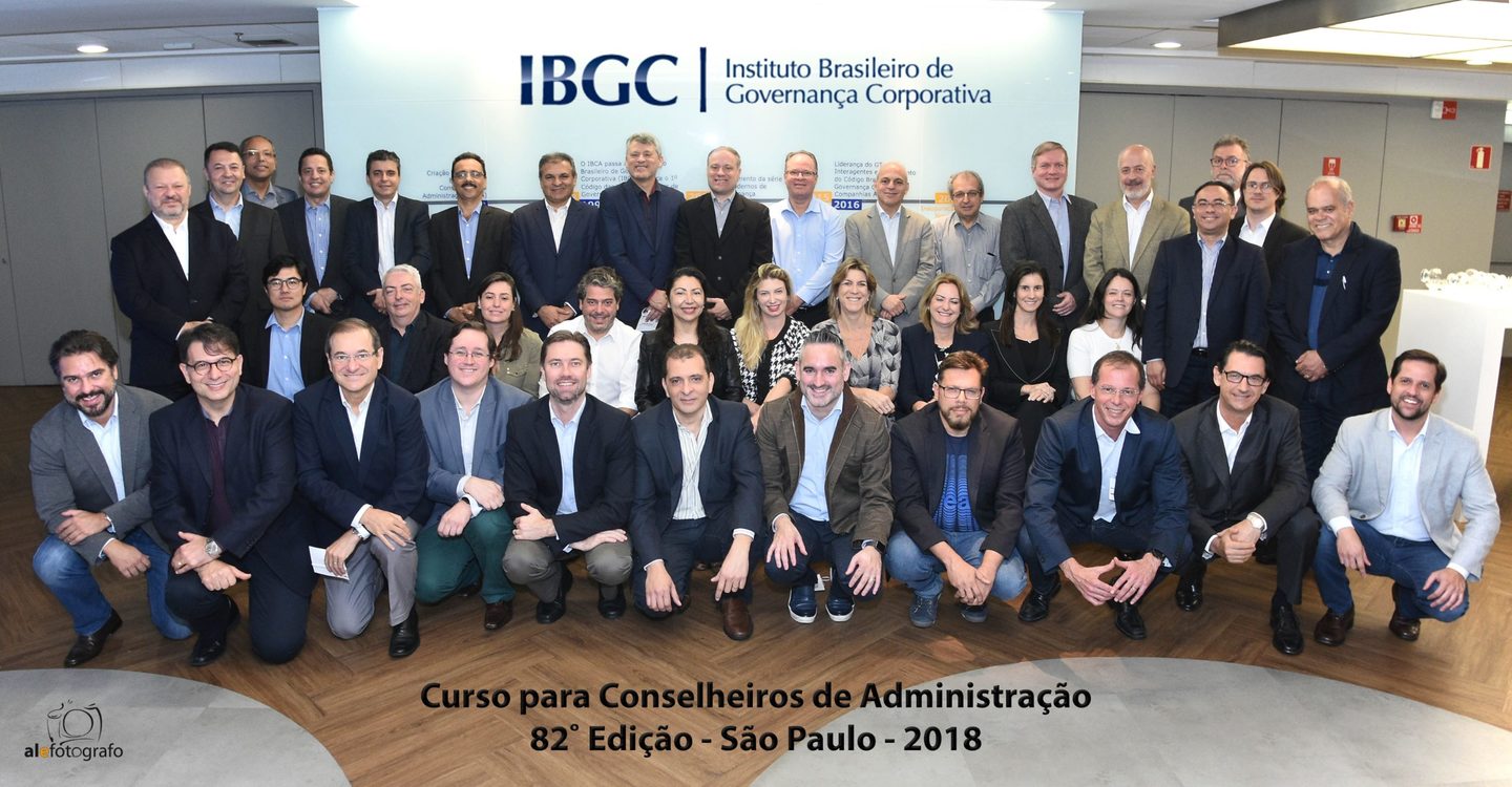 IBGC - Foto da Turma 82 do Curso para Conselheiros de Administração IBGC - Foto da Turma 82 do Curso para Conselheiros de Administração