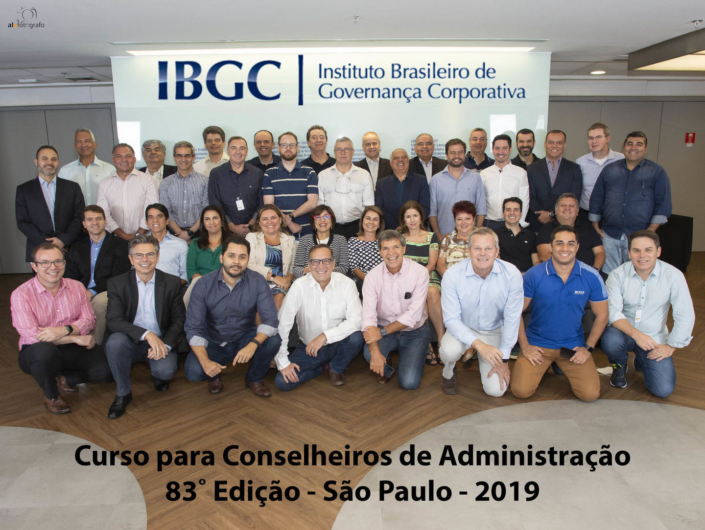 IBGC - Foto de Grupo da 83˚ Edição de Curso de Conselheiros de Administração - São Paulo